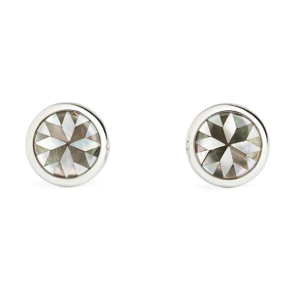 SimonCarter - Kaleidoscope - Cufflinks - gray