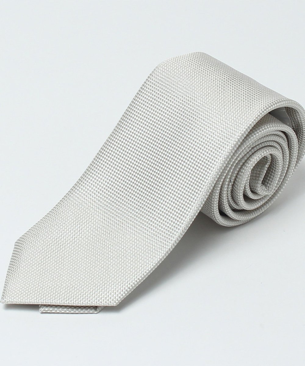 KyotoSilk - Basket weave Necktie - Brown