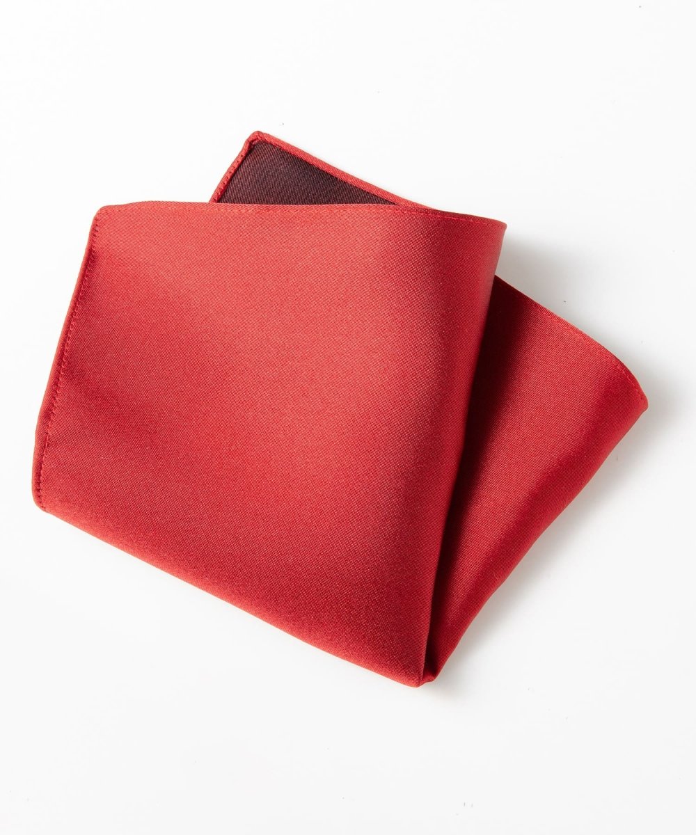 Kyoto Silk - Pure Japanese - Pocket Square - Red