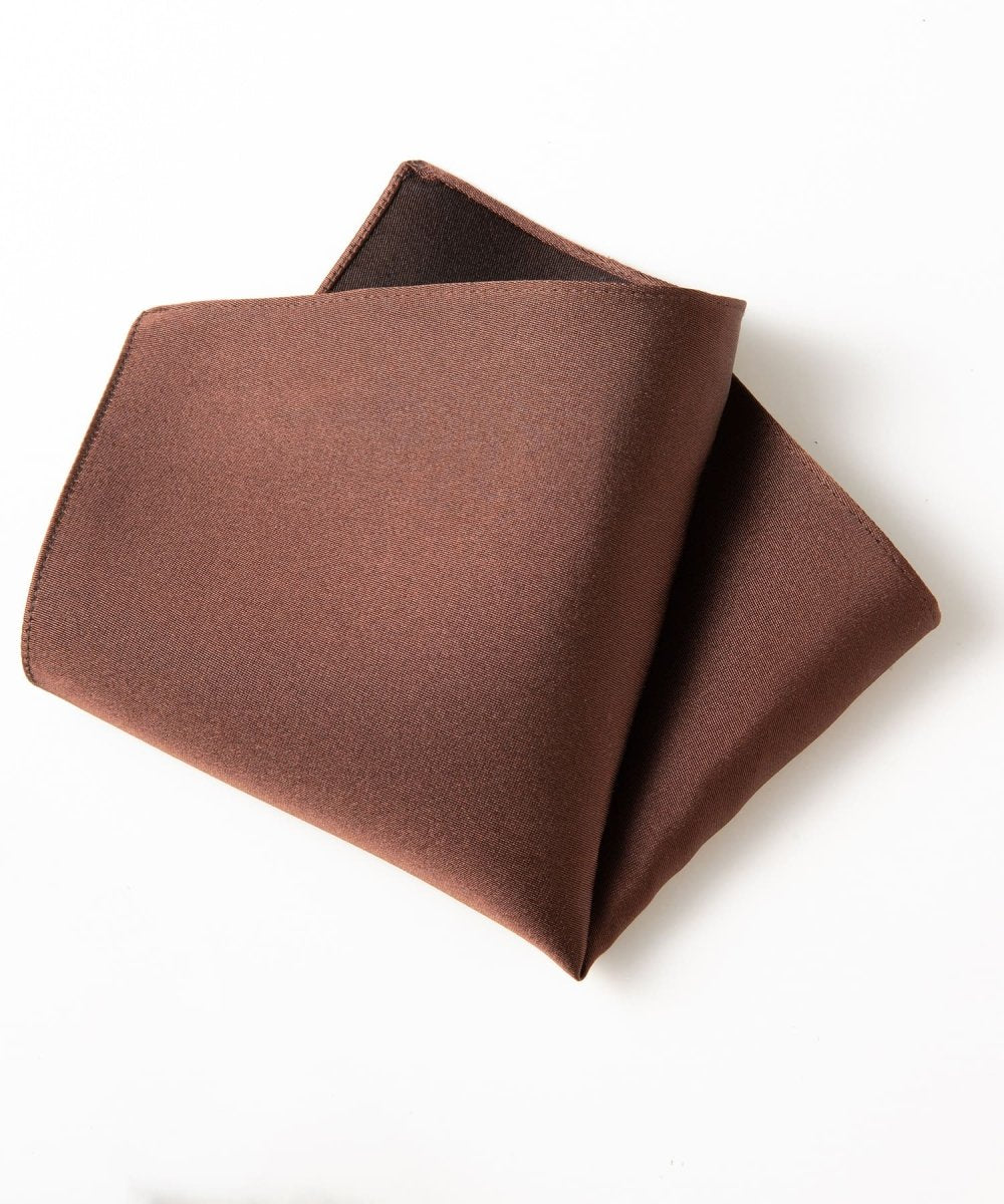 Kyoto Silk - Pure Japanese - Pocket Square - Brown