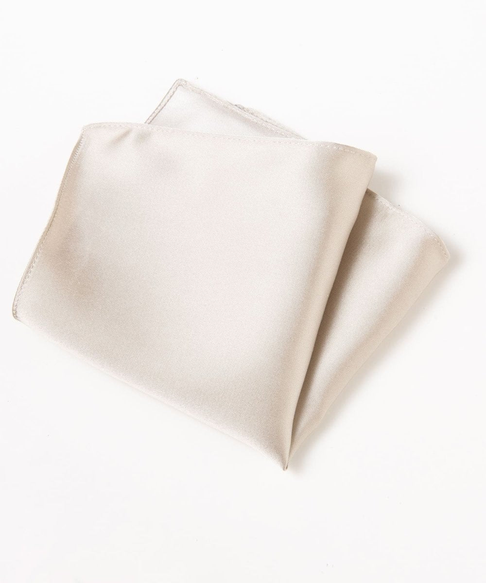 Kyoto Silk - Pure Japanese - Pocket Square - Champagne Gold