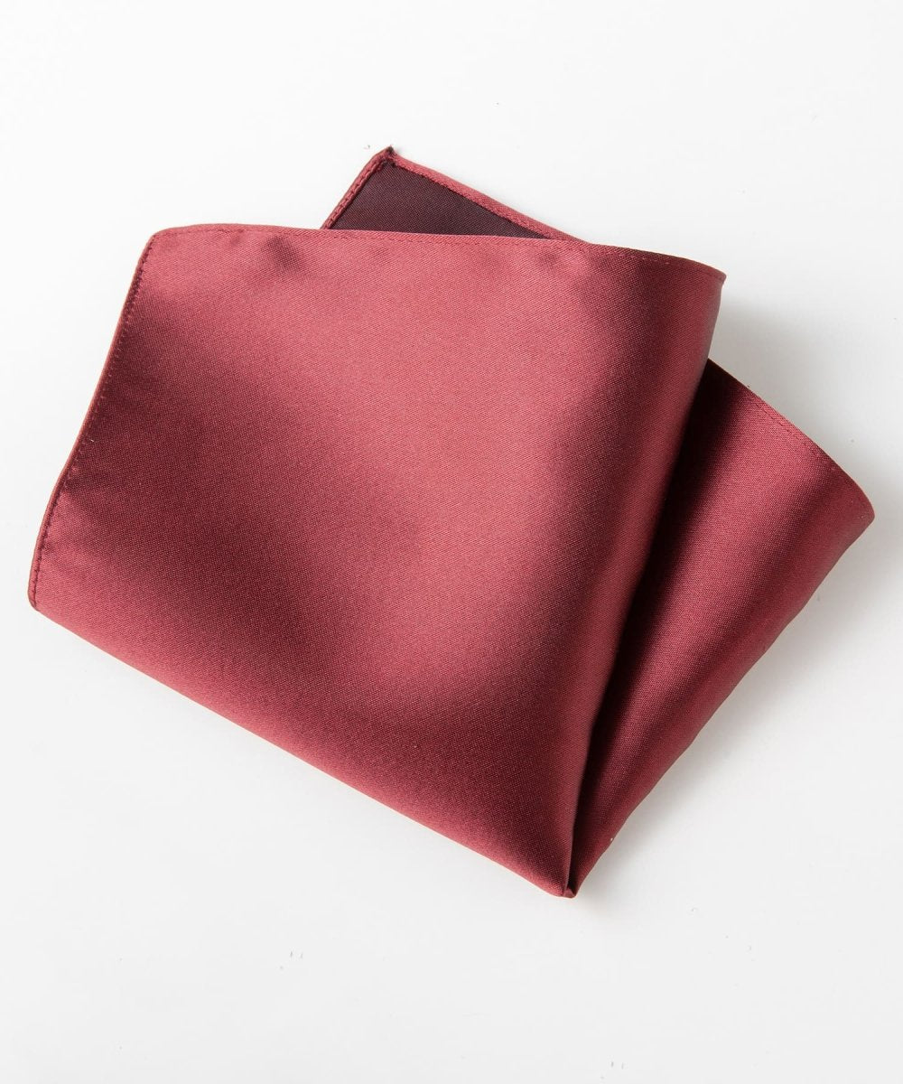 Kyoto Silk - Pure Japanese - Pocket Square - wine