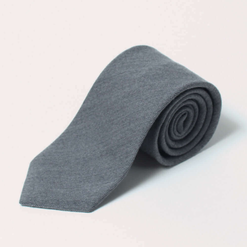 Cashwool - ZEGNABaruffaWool - Necktie - gray