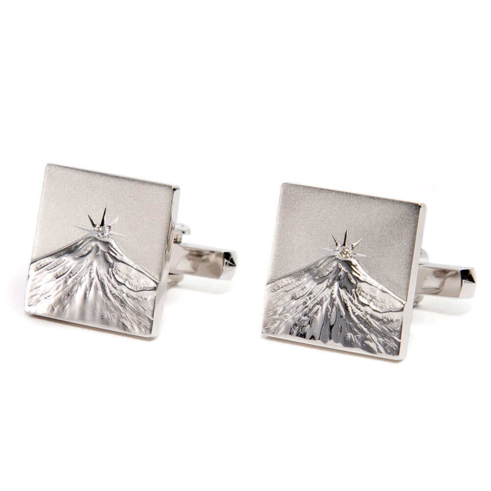 Mt.Fuji - Diamond - Cufflinks
