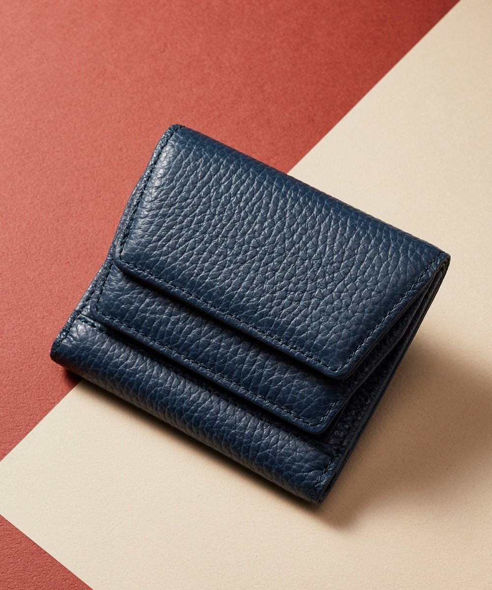 ItalianLeather - Trifold Wallet - With Anti-Loss Device - Avio