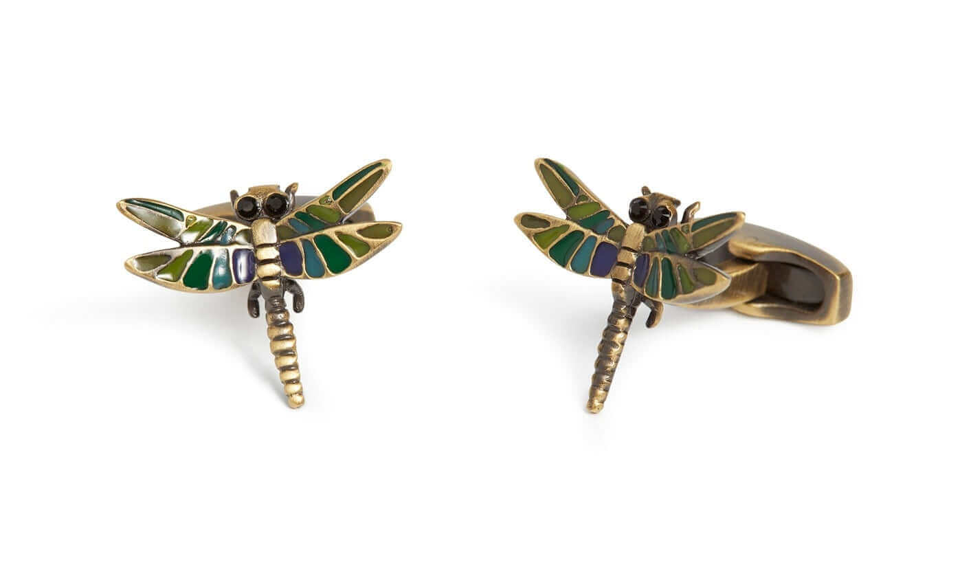 SimonCarter - English Country Garden' Dragonfly - Cufflinks