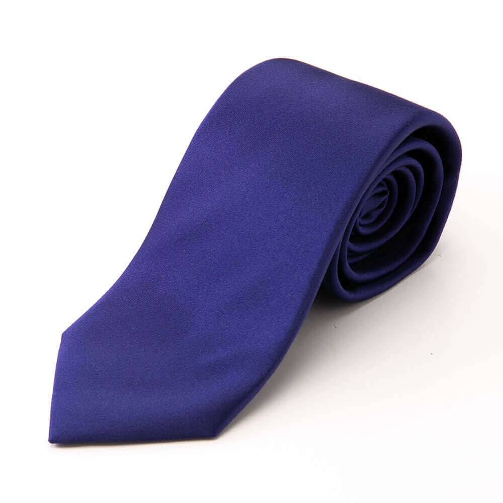 Tango Silk - Necktie - Blue - Solid