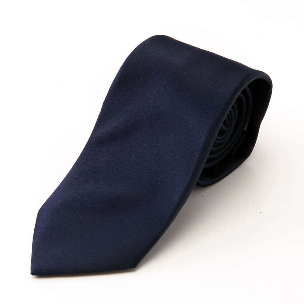 Tango Silk - Necktie - Navy - Solid