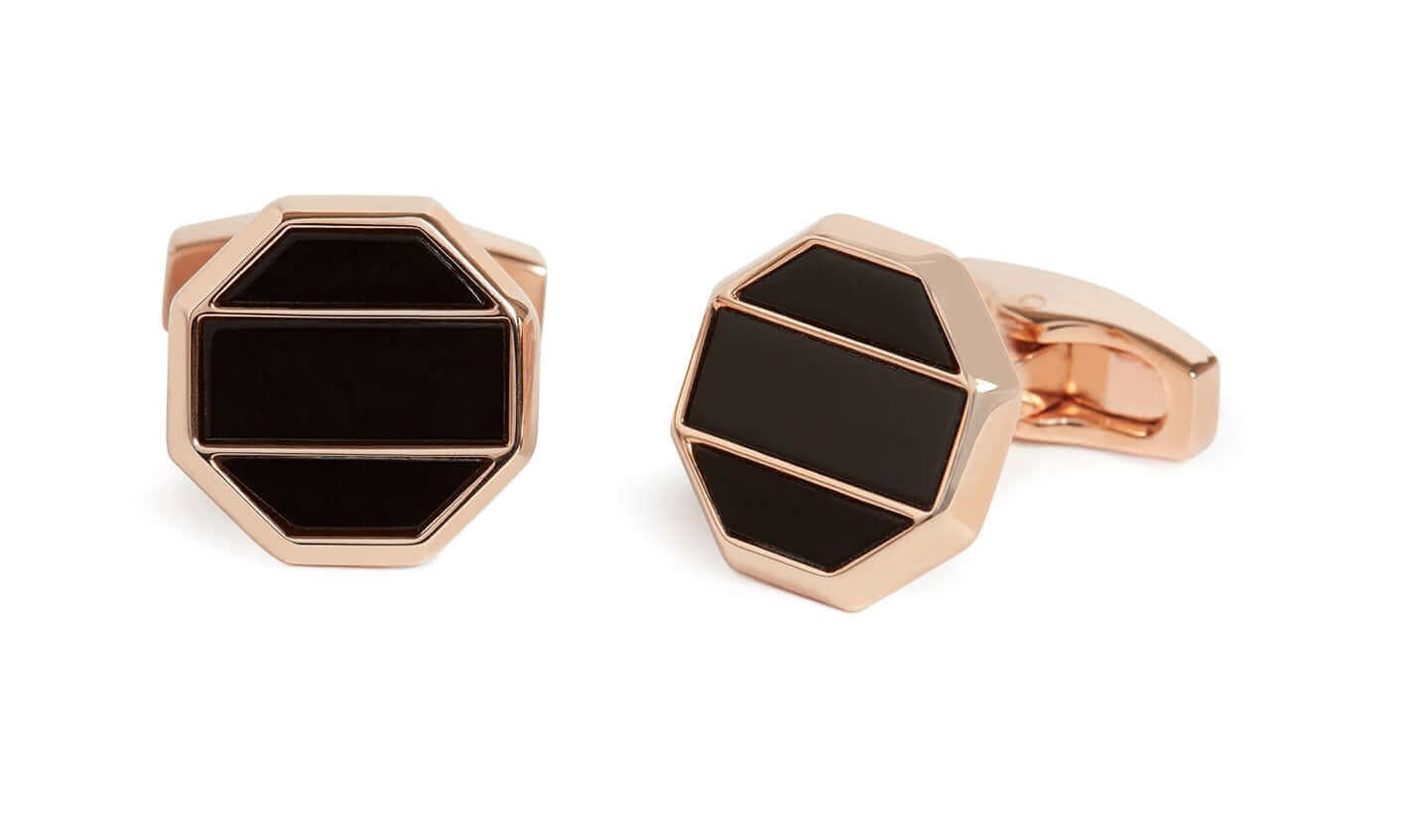 SimonCarter - Shoji - Cufflinks - black