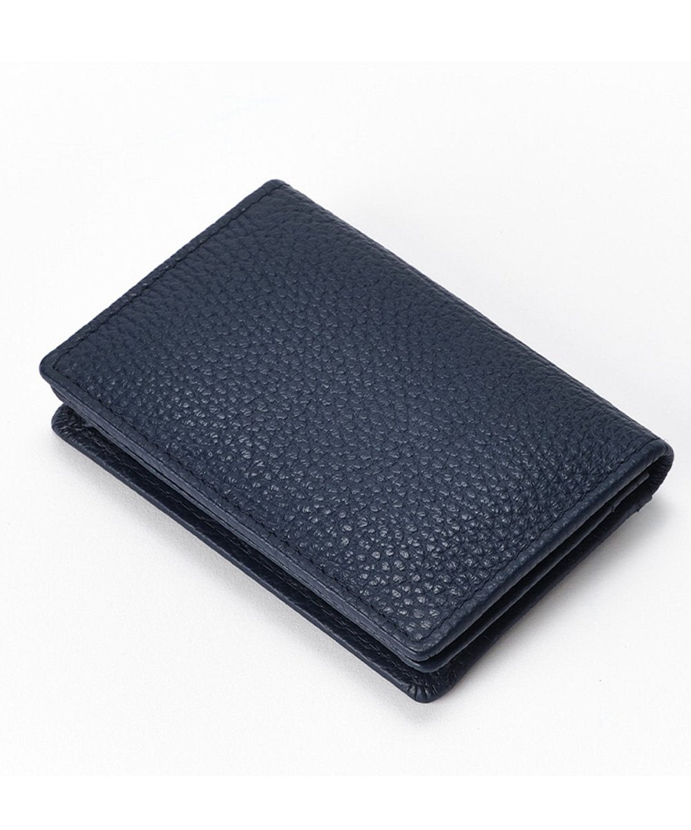 ItalianLeather - Business card holder - Navy