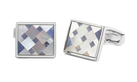 SimonCarter - Cubist  - Cufflinks - Sodalite