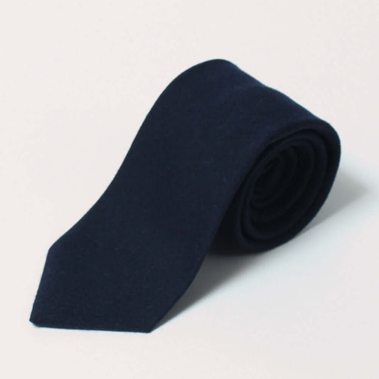 Cashwool -  ZEGNABaruffaWool - Necktie - Navy