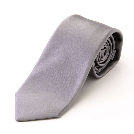 Tango Silk - Necktie - Gray - Fomal